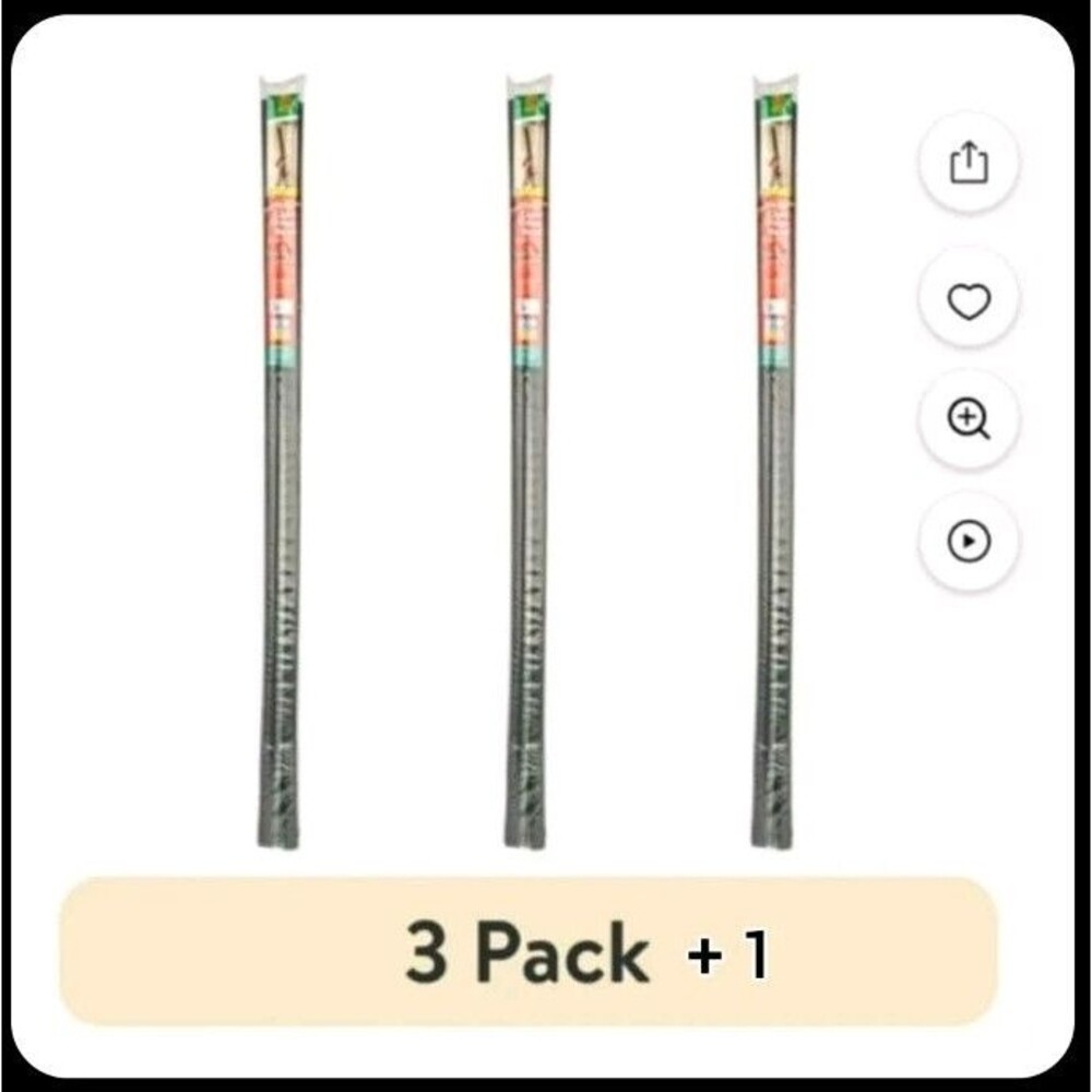 (4 Pack) Duck Replacement Vinyl Clad Weather Stripping Brown 4 Strips